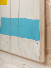 Load image into Gallery viewer, Suspended Study Geometric Abstract Painting with Hanging Spheres
