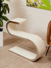 Load image into Gallery viewer, Vintage 1970s Chrome and Laminate Shelf
