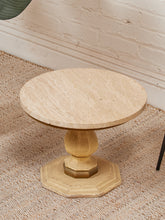 Load image into Gallery viewer, Travertine 1960s Hollywood Regency Table
