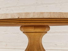Load image into Gallery viewer, Travertine 1960s Hollywood Regency Table
