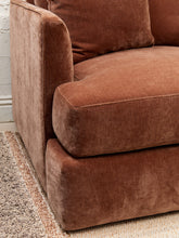 Load image into Gallery viewer, Michonne Sectional Sofa (RAF armless chaise, LAF sofa) in Amici Tobacco
