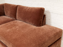 Load image into Gallery viewer, Michonne Sectional Sofa (RAF armless chaise, LAF sofa) in Amici Tobacco
