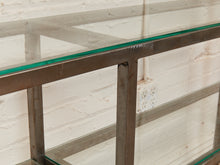 Load image into Gallery viewer, Industrial Vintage Shelf with Glass
