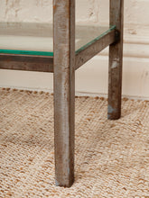 Load image into Gallery viewer, Industrial Vintage Shelf with Glass
