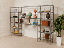 Load image into Gallery viewer, Industrial Vintage Shelving with Glass
