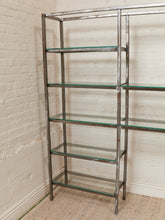 Load image into Gallery viewer, Industrial Vintage Shelving with Glass
