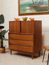 Load image into Gallery viewer, American of Martinsville Highboy Dresser
