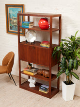 Load image into Gallery viewer, Extra Tall Teak Vintage Bar Shelf
