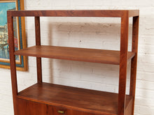 Load image into Gallery viewer, Extra Tall Teak Vintage Bar Shelf
