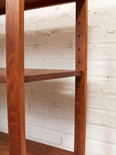 Load image into Gallery viewer, Extra Tall Teak Vintage Bar Shelf
