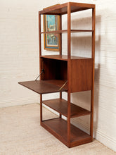 Load image into Gallery viewer, Extra Tall Teak Vintage Bar Shelf
