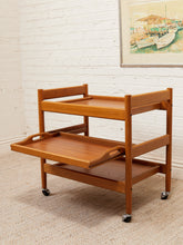 Load image into Gallery viewer, Danish Modern Teak Bar Cart
