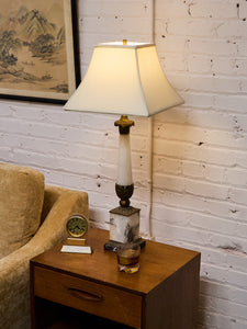 Marble Vintage Italian Table Lamp