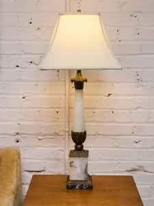 Marble Vintage Italian Table Lamp