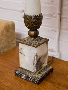 Marble Vintage Italian Table Lamp