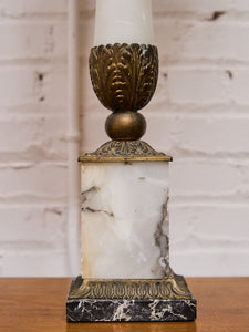 Marble Vintage Italian Table Lamp