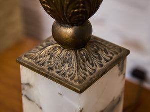 Marble Vintage Italian Table Lamp