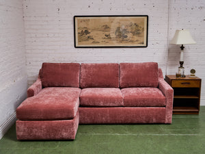 Hauser in Rosewood Velvet