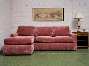 Hauser in Rosewood Velvet