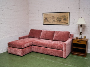 Hauser in Rosewood Velvet