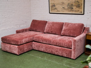 Hauser in Rosewood Velvet
