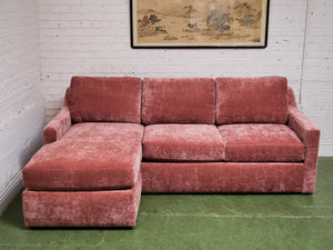 Hauser in Rosewood Velvet