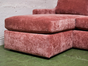Hauser in Rosewood Velvet
