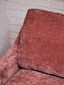 Hauser in Rosewood Velvet