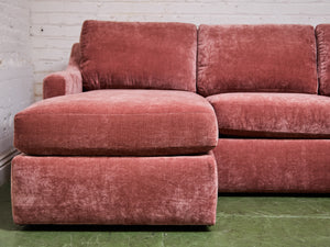 Hauser in Rosewood Velvet
