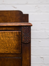 Load image into Gallery viewer, Tiger Oak Art Deco Sideboard
