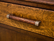 Load image into Gallery viewer, Tiger Oak Art Deco Sideboard
