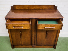 Load image into Gallery viewer, Tiger Oak Art Deco Sideboard

