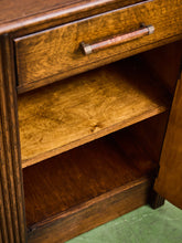Load image into Gallery viewer, Tiger Oak Art Deco Sideboard
