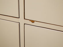 Load image into Gallery viewer, 6 Drawer White Campaign Dresser
