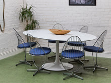 Load image into Gallery viewer, Daisy Oval Dining Table in All White
