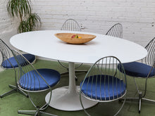 Load image into Gallery viewer, Daisy Oval Dining Table in All White

