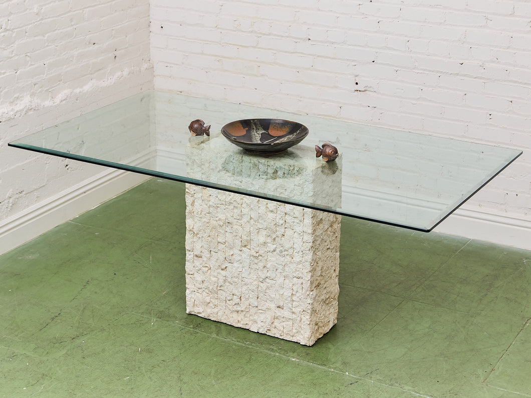 Tessellated Stone Maitland Smith Dining Table