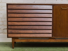 Load image into Gallery viewer, Merton Gershun for American of Martinsville Mid Century Lowboy Credenza
