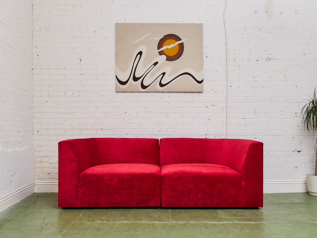 Bonnie 2 Piece Sofa in Gypsy Scarlett