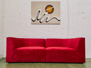 Bonnie 2 Piece Sofa in Gypsy Scarlett