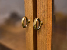 Load image into Gallery viewer, Large Walnut 1970s China Hutch
