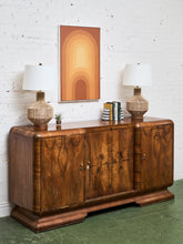 Load image into Gallery viewer, Antique French Walnut Burl Sideboard
