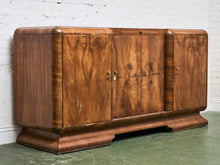 Load image into Gallery viewer, Antique French Walnut Burl Sideboard
