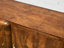 Load image into Gallery viewer, Antique French Walnut Burl Sideboard
