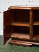 Load image into Gallery viewer, Antique French Walnut Burl Sideboard
