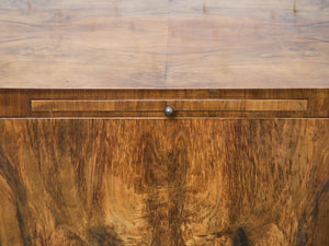 Antique French Walnut Burl Sideboard