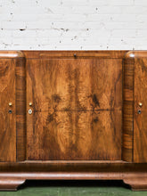 Load image into Gallery viewer, Antique French Walnut Burl Sideboard
