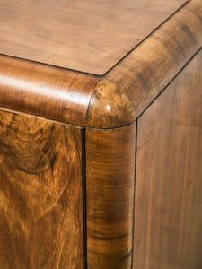 Antique French Walnut Burl Sideboard