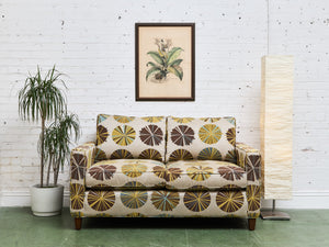 Retro Vintage Pinwheel Sofa