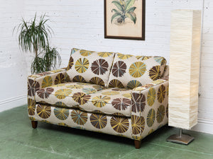 Retro Vintage Pinwheel Sofa